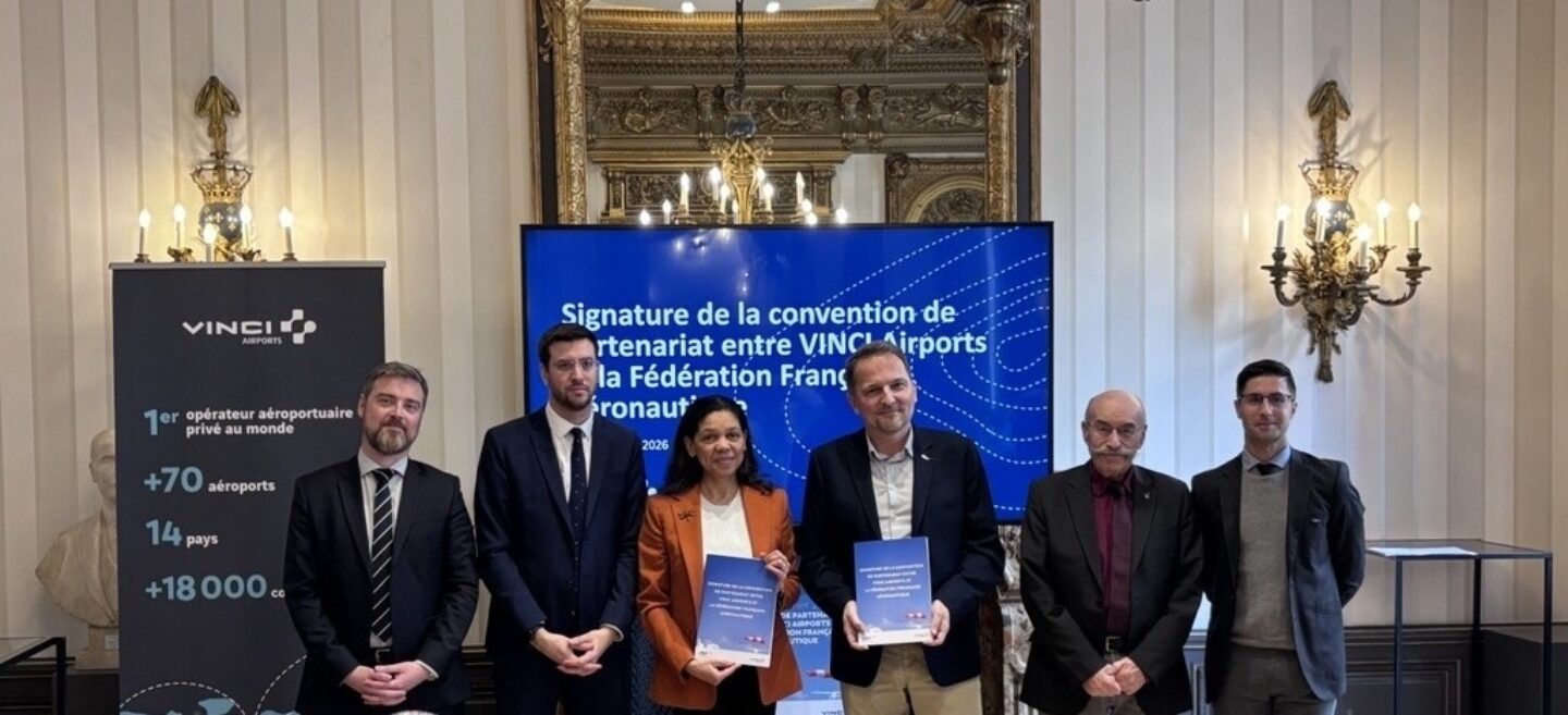 VINCI Airports and the French Aeronautical Federation renew their partnership for three years