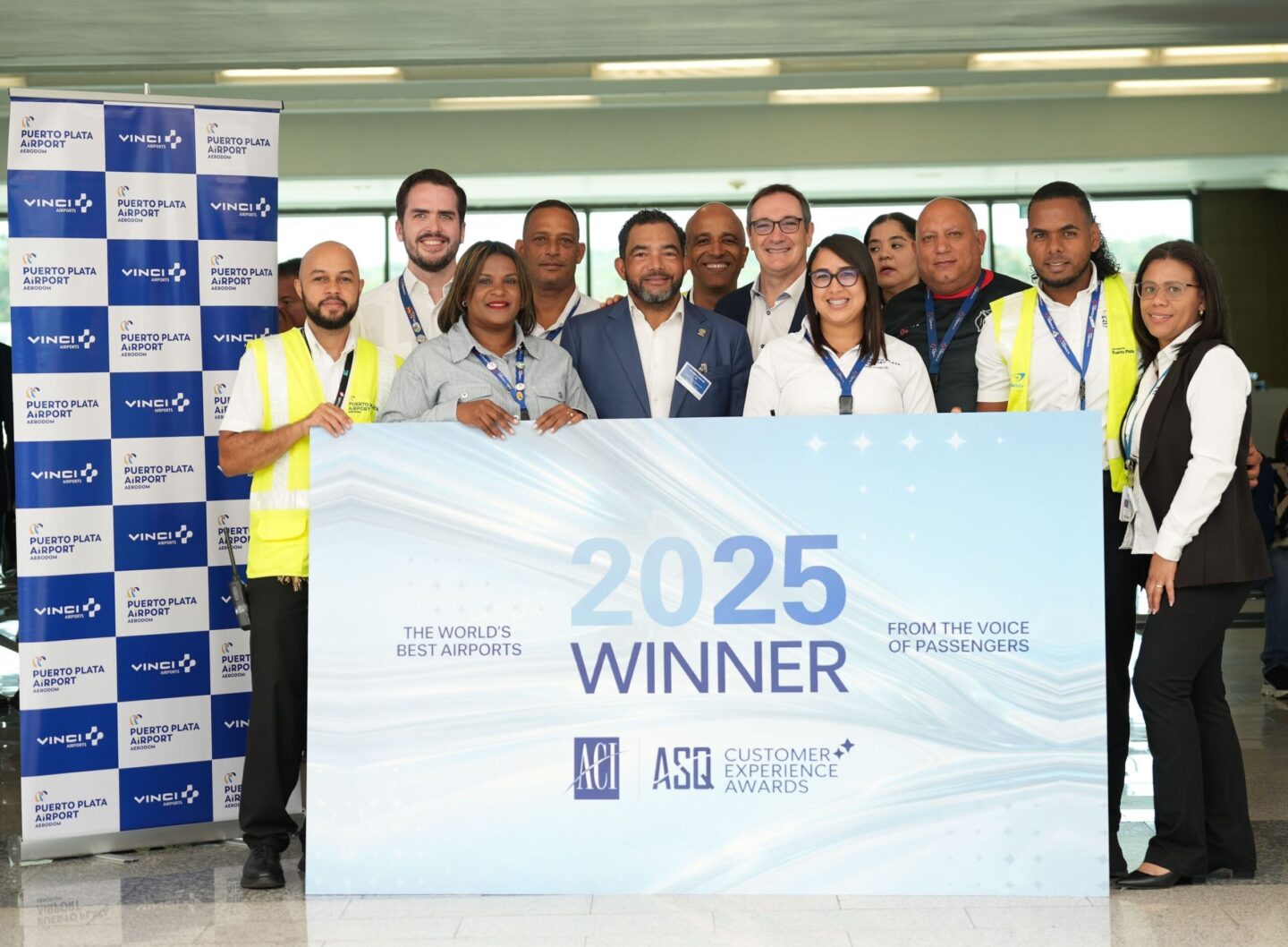 Eight airports in the VINCI Airports network awarded by the ACI and Skytrax in various categories
